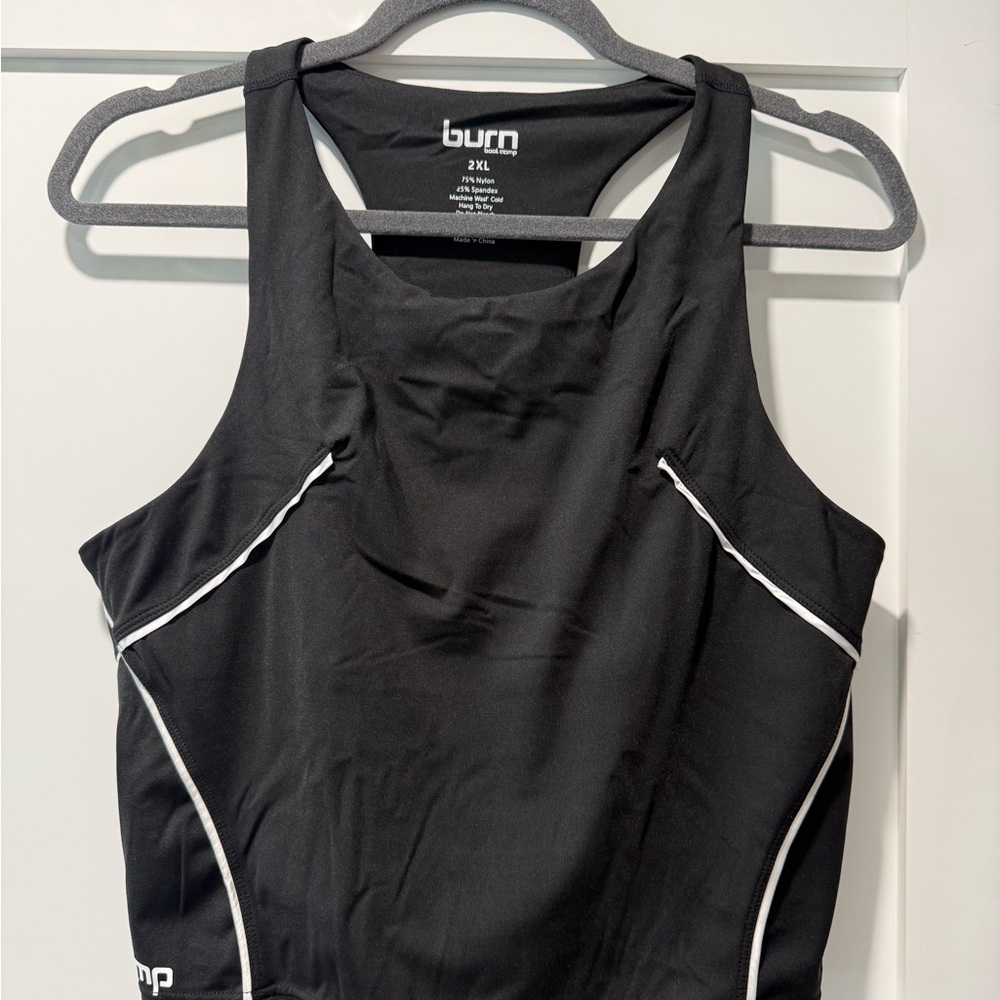 Burn Women's Black Tank Top